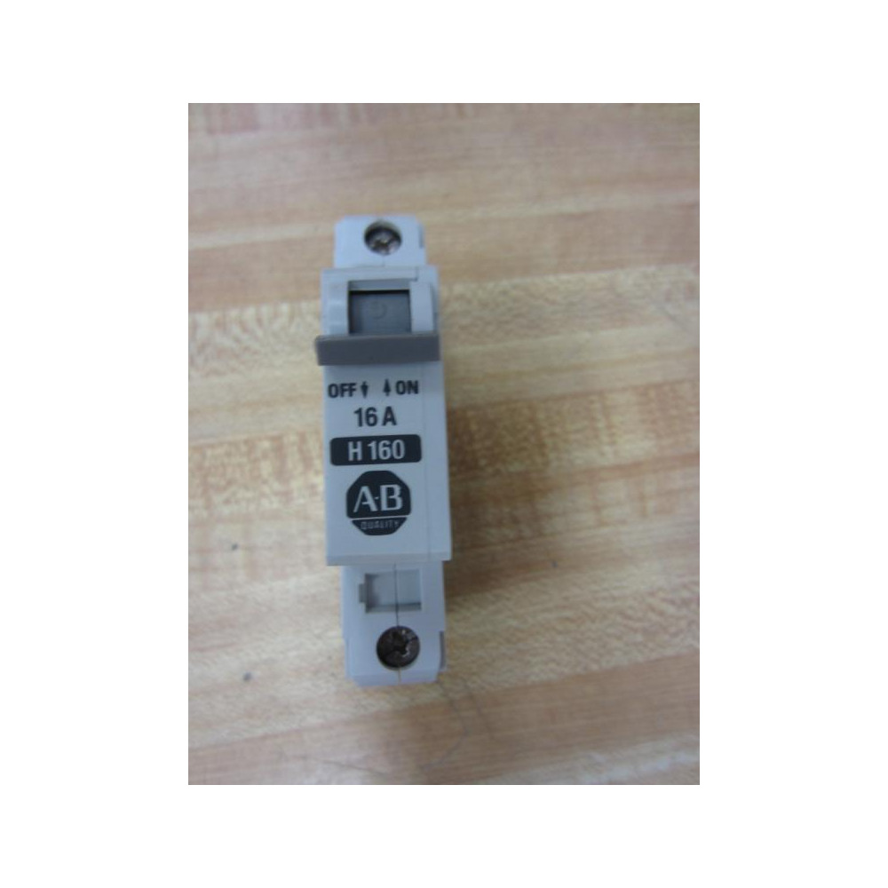 Allen Bradley 1492-CB1-H160 Circuit Breaker 1492CB1H160 - Used