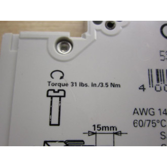 Siemens 5SJ4101-7HG40 Circuit Breaker - New No Box