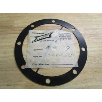 Kundinger Fluid Power 3-298-8-06-110-01 Rear Gasket For CHS648 - New No Box