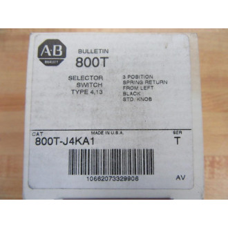 Allen Bradley 800T-J4KA1 Selector Switch