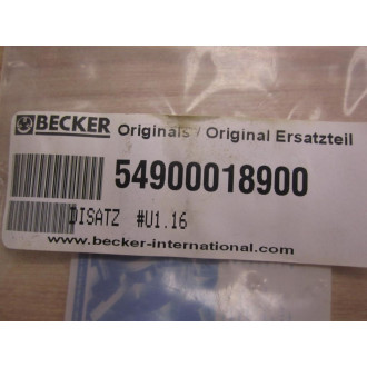 Becker 54900018900 Seal Kit