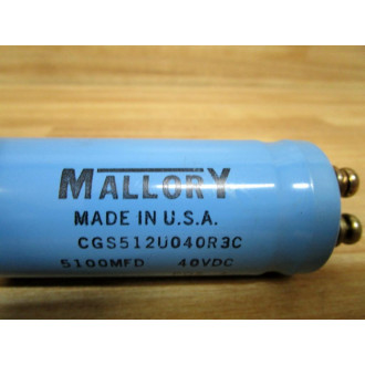 Mallory CGS512U040R3C Capacitor M 8743 - New No Box