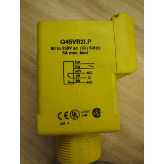 Banner Q45VR2LP Sensor 35440 Missing Top - Used