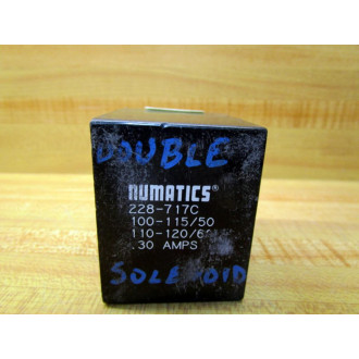 Numatics 228-717C Coil Solenoid Assembly 228717C Double Solenoid - Used