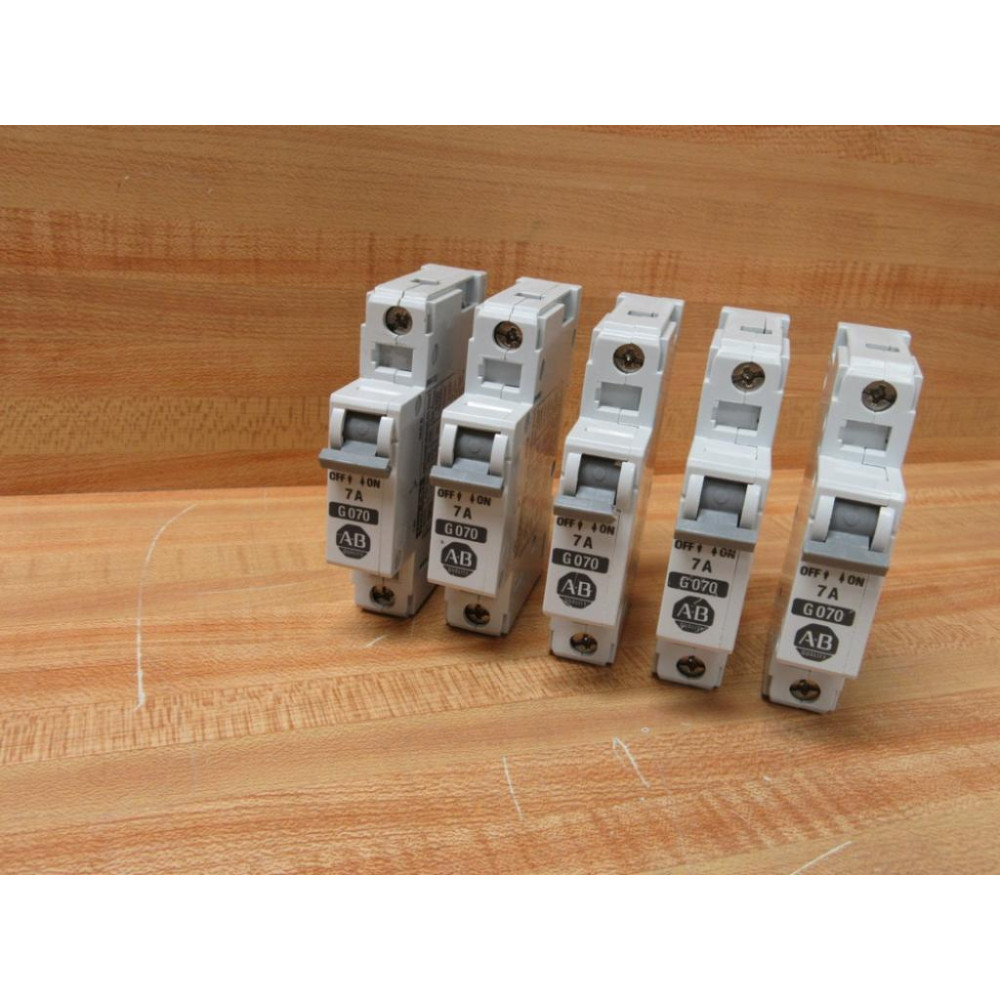 Allen Bradley 1492-CB1-G070 Circuit Breaker Series B (Pack of 5) - New No Box