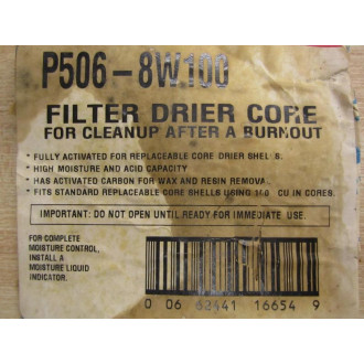 P506-8W100 Filter Drier Core - New No Box