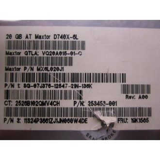 Maxtor D740X-6L Hard Drive - Used