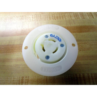 Hubbell HBL4585C Flanged Receptacle