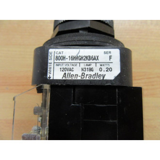 Allen Bradley 800H-16HRGH2KB6AX Selector Switch - New No Box