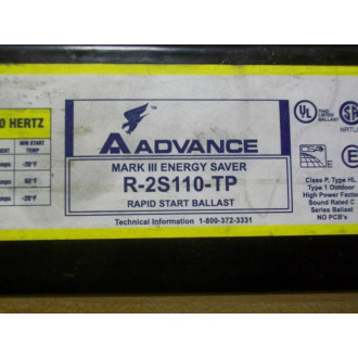 Advance R-2S110-TP Ballast R2S110TP