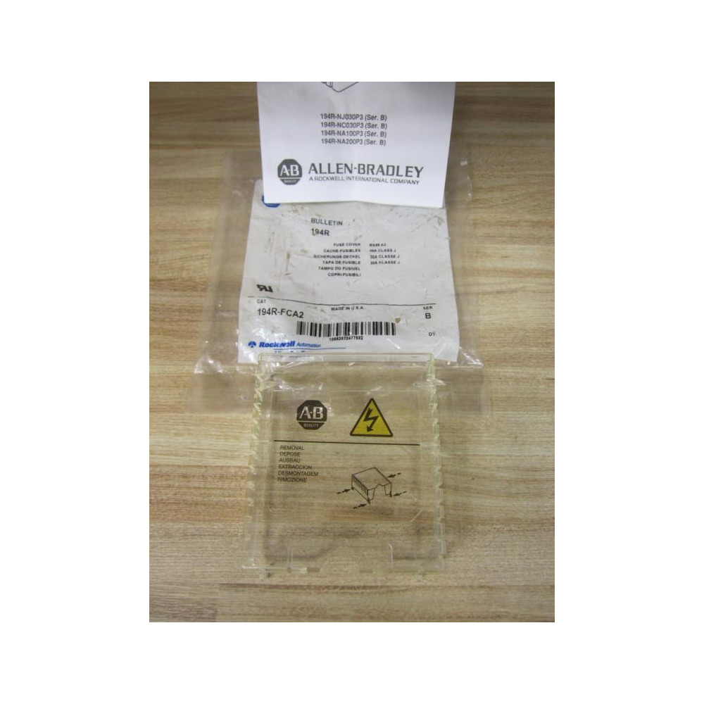 Allen Bradley 194R-FCA2 Plastic Fuse Cover 194RFCA2