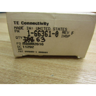 TE Connectivity 1-66361-0 Amp Contact Pin 1663610 (Pack of 63)