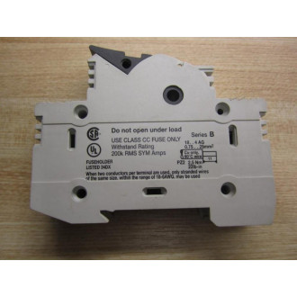 Allen Bradley 1492-FB3C30-L Fuse Holder 1492FB3C30L 1 PoleSeries B - Used