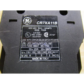 General Electric CR7ZA-10 Contactor - Used