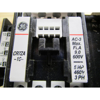 General Electric CR7ZA-10 Contactor - Used