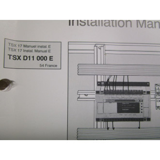 Telemecanique TSX D11 000 E Installation Manual TSX 17