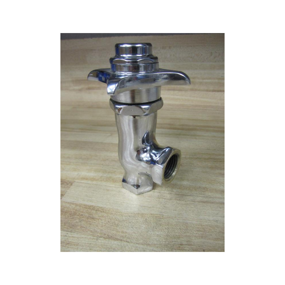 Central Brass 0333.5 Chrome Self-Closing Angle Stop Faucet 03335 - New No Box