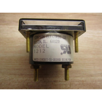 Simpson 06163 Motor Load Percent Meter 1212