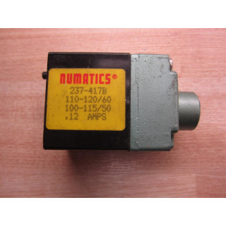 Numatics 237-417B Solenoid Valve 237417B (Pack of 3) - Used