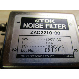 TDK- Lambda ZAC2210-00 Noise Filter - New No Box