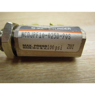 SMC NCDJPF10-025D-90S Cylinder - Used