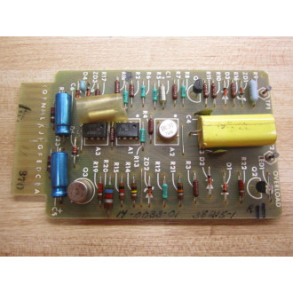 Gettys 14-0033-100 Overload Board 140033100 - Used