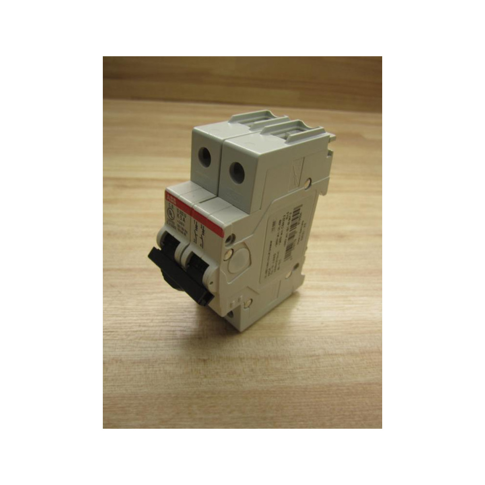 ABB S202U-K5 Circuit Breaker S202UK5 Cracked Corner - Used