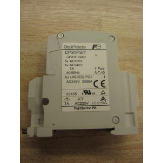 Fuji Electric CP31FS7 Circuit Breaker CP31FS - Used
