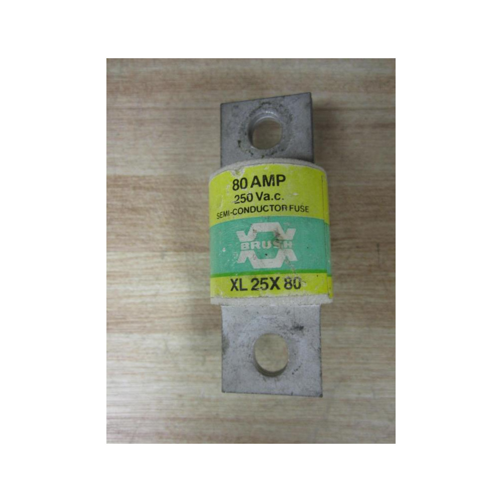 Brush XL25X80 Bussmann Fuse - Used