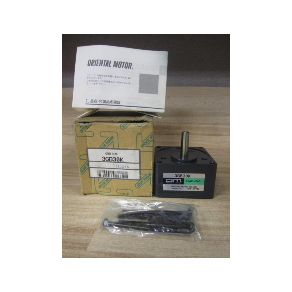 Oriental Motor 3GB30K Gear Head