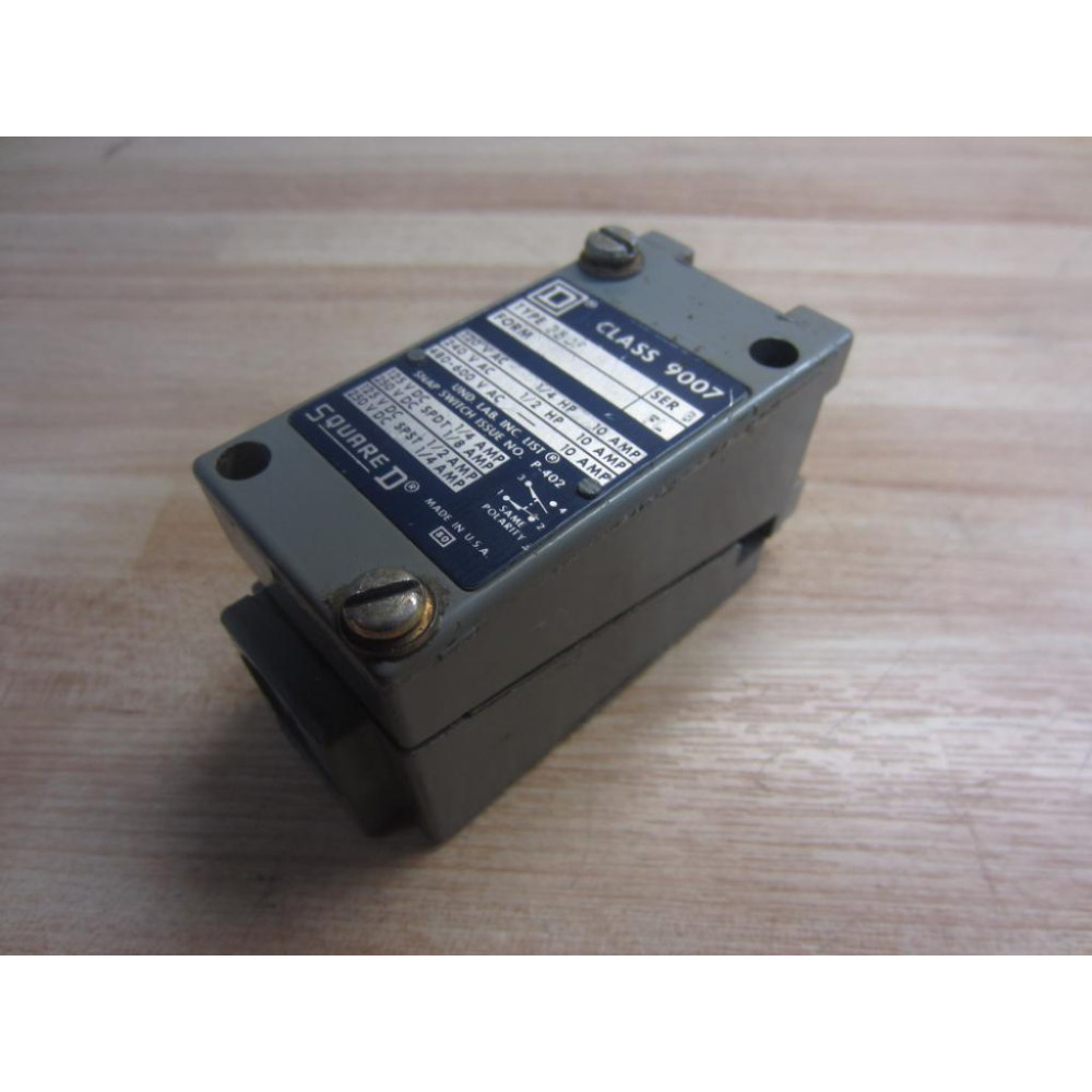 Square D 9007-B54F Switch 9007B54F - Used