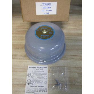 Edwards Signaling 340-6FX 6" Adaptabel 3406FX