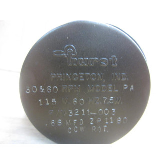 Hurst 3211-003 Timer Motor 3211003