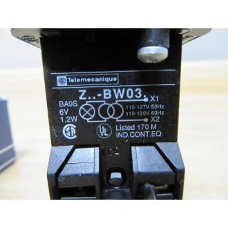 Telemecanique XB3-BV335 Pilot Light XB3BV335 19144