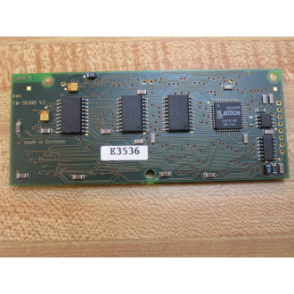 KWS FM-SRAM1 V3 PC Board FMSRAM1V3 - Used