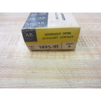Allen Bradley 1495-N1 Auxiliary Contact 1495N1 Series A