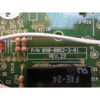 Panalarm 090-0062-3-01 Sequence Card 090-0062-5-03