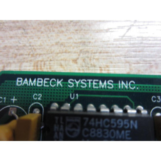 Bambeck 21285 Circuit Board - Used