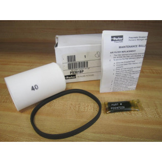 Parker PS301BP Hydraulic Filter Element Kit WO Gaskets