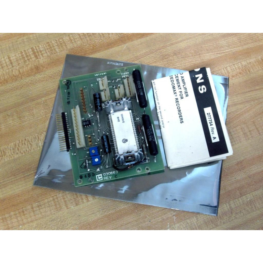 Leeds & Northrup 030663 Servo Amplifier Board 030662 - New No Box
