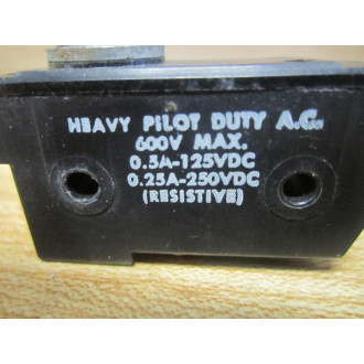 General Electric CR115JAO107 Snap Switch CR115JA0107 - Used