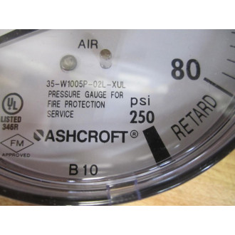 Ashcroft 35W1005PH-02L-XUL-100 Pressure Gauge 35W1005PH02LXUL100