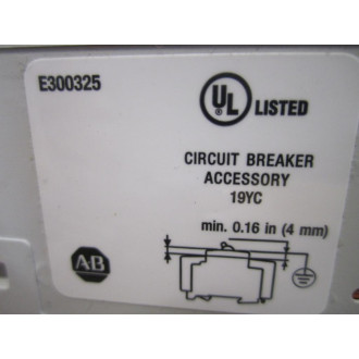 Allen Bradley 1489-AMRA3 Auxiliary Contact 1489AMRA3 - New No Box
