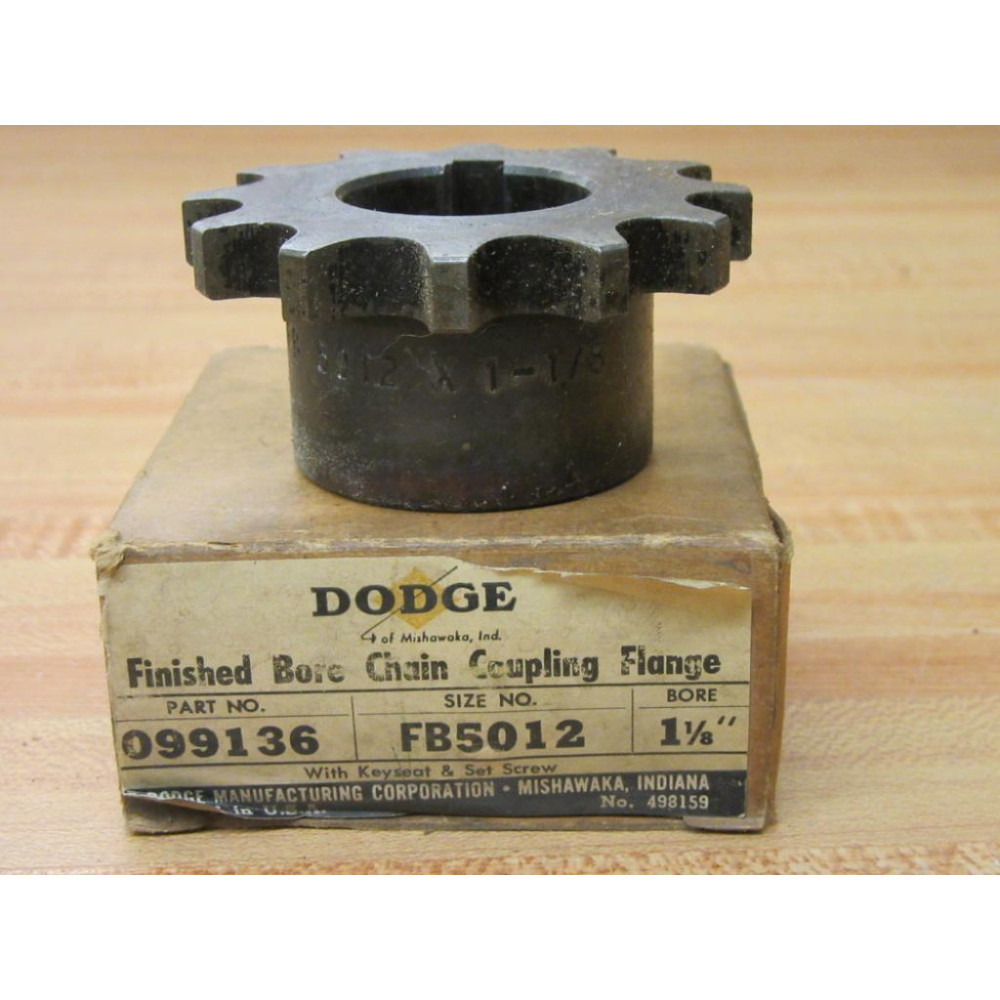 Dodge FB5012X1-18 Sprocket 099136