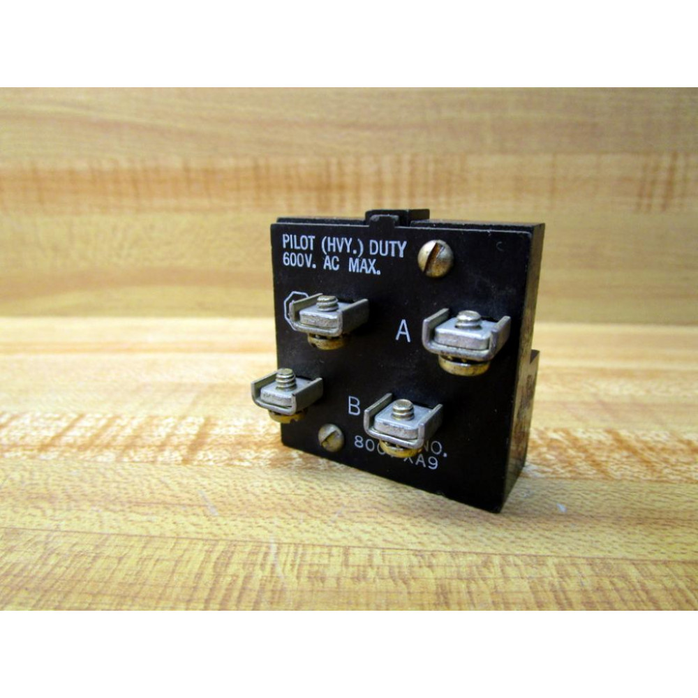 Allen Bradley 800T-XA9 Contact Block 800TXA9 WO Hardware - New No Box