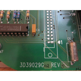 Rosemount 3D39029G Display Control Board 3D39029G-02 - Used