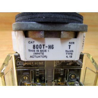 Allen Bradley 800T-H6D1 Operator Selector Key Switch 800TH6D1 - New No Box