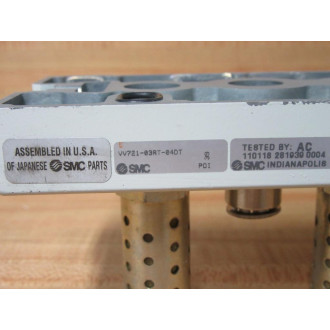 SMC VV721-03RT-04DT Manifold ISO Series VV72103RT04DT - New No Box