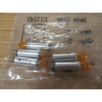 Dialight 507-4538-0933-630F Neon LED Indicator (Pack of 5)