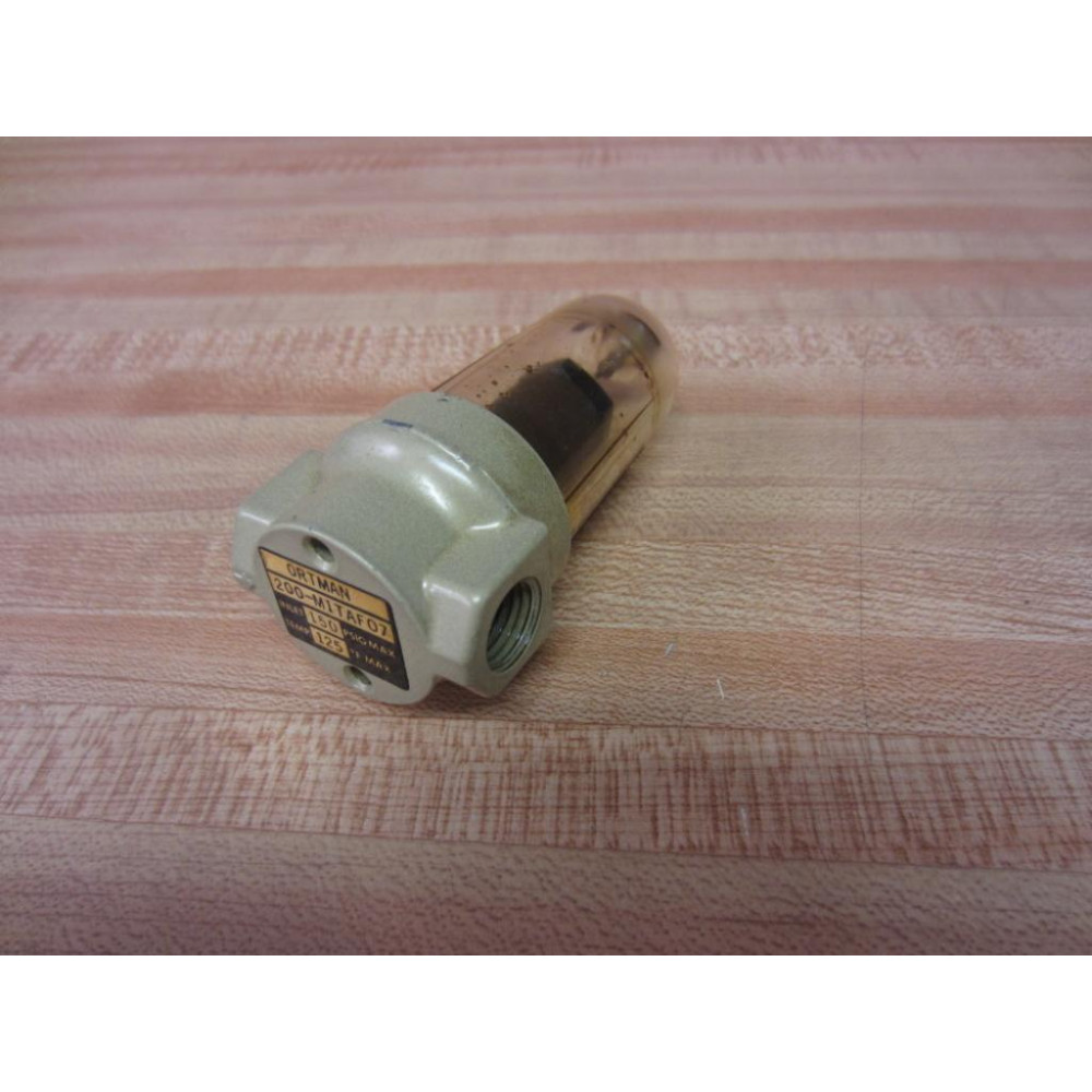 Ortman 200-M1TAF07 Pneumatic Valve Inlet 200M1TAF07 - Used